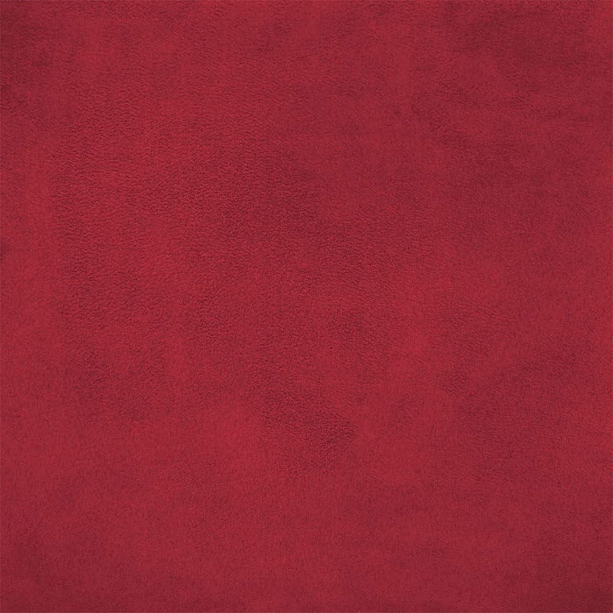 Faux Suede Stof - Meubelstof Gordijnstof - Meubels Bekleden - Duurzaam Polyester - 150 cm Breed - Rood