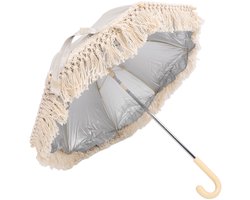 Spacnana Outdoor Baby Parasol - UV Bestendige Kinderparasol met Franje voor Kinderwagens