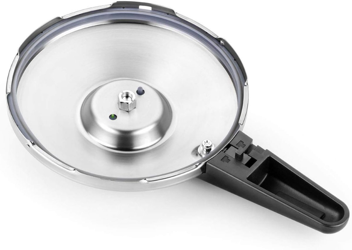 RUX® Snelkookpan Inductie - Slowcooker - Snelkookpan Elektrisch - 6L - Zilver - 41cm x 27cm x 25cm