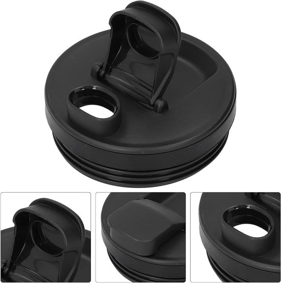 Vervangend deksel voor blender, geschikt voor sapbekers van 32oz, 24oz en 18oz, ideaal als reserveonderdeel voor je keukenmachine van Merkloos — afbeelding 3