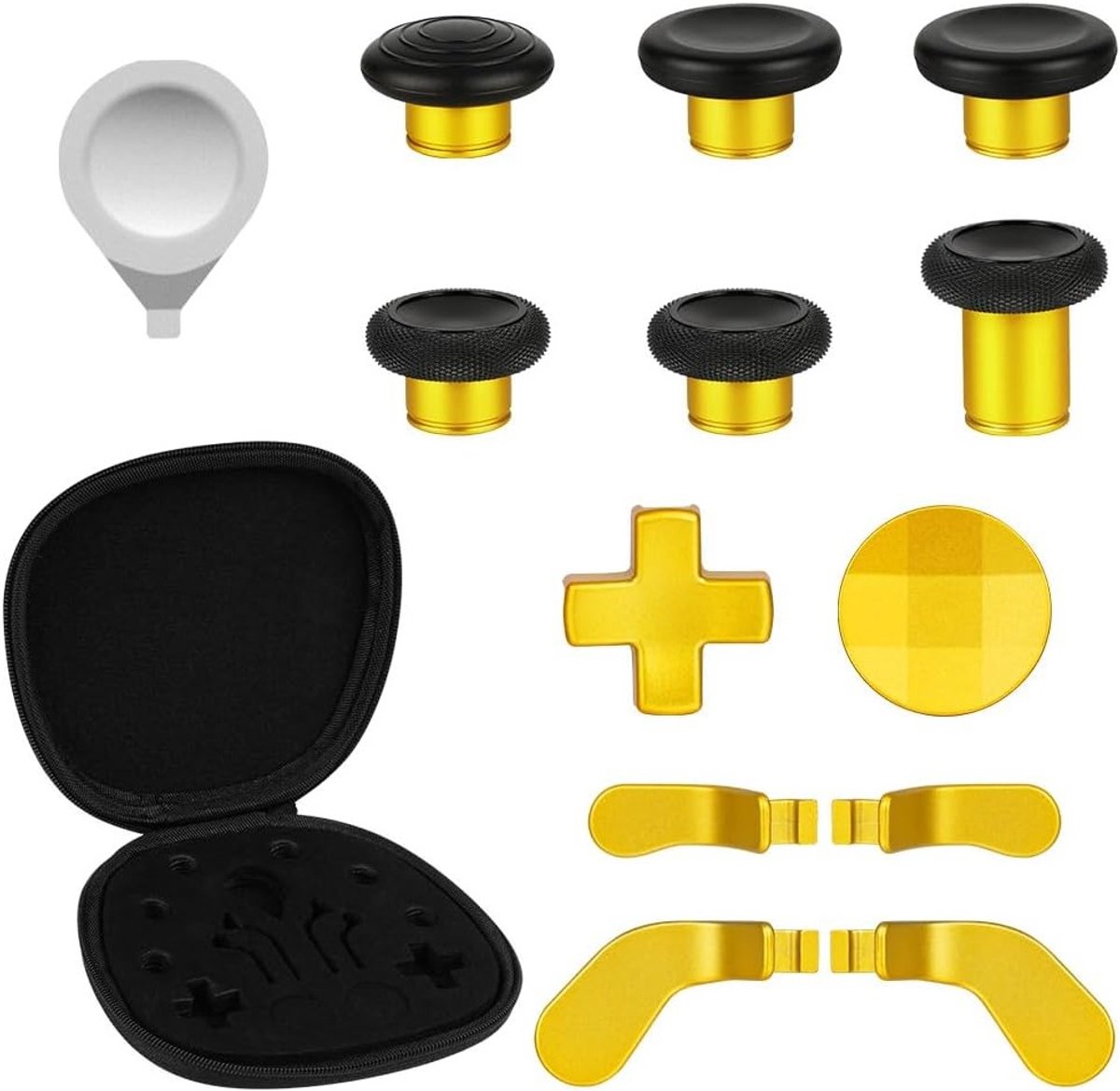 Metalen thumbsticks en analoge joysticks met magnetische coating voor Xbox One Elite controllers en Elite Series 2