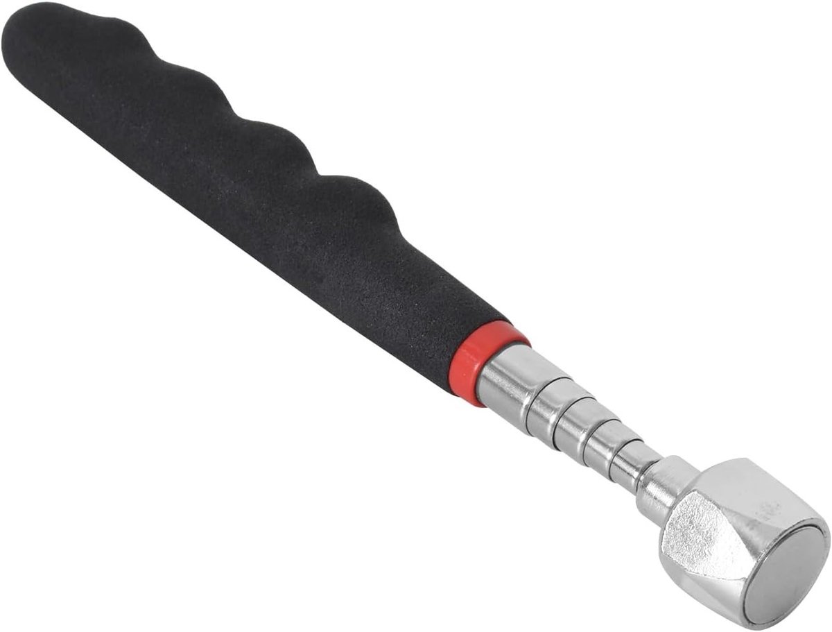 Telescopische Magnetische Ophaaltool tot 7.2 kg voor het Oppakken van Spijkers en Schroeven, Verstelbare Lengte van 19 cm tot 79 cm, Ideaal voor Reparaties en Klussen