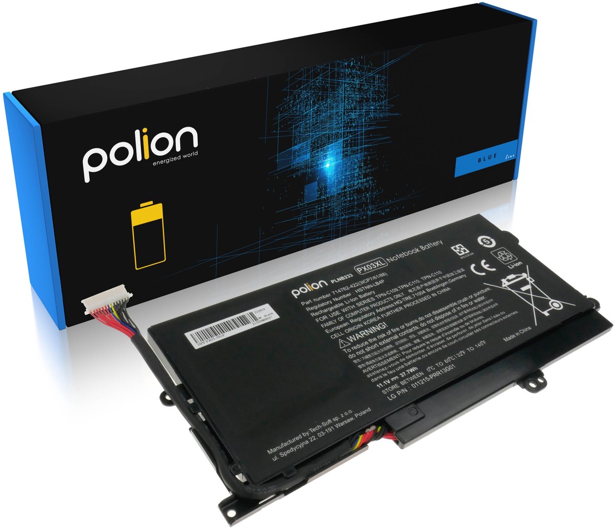 Polion - Batterij - HP Envy 14-K M6-K - 3400mAh