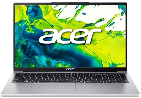 Acer Aspire Lite AL17-52P-51PE Intel Core 5 115U Laptop 43,9 cm (17.3") Full HD 16 GB LPDDR5-SDRAM 512 GB SSD Wi-Fi 6 (802.11ax) Windows 11 Home US International Zilver - Acer - Hoofdafbeelding