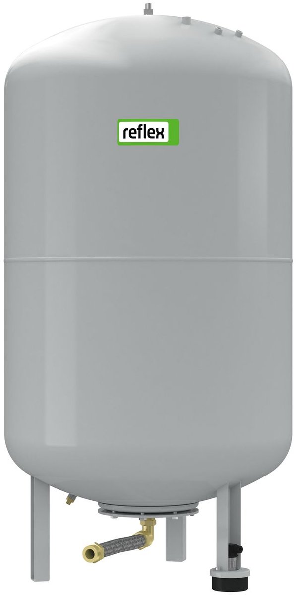 Reflex Winkelmann Reflexomat Basisvat RG 600, voor Reflexomat drukhoudstations, grijs, 6 bar, 8799500