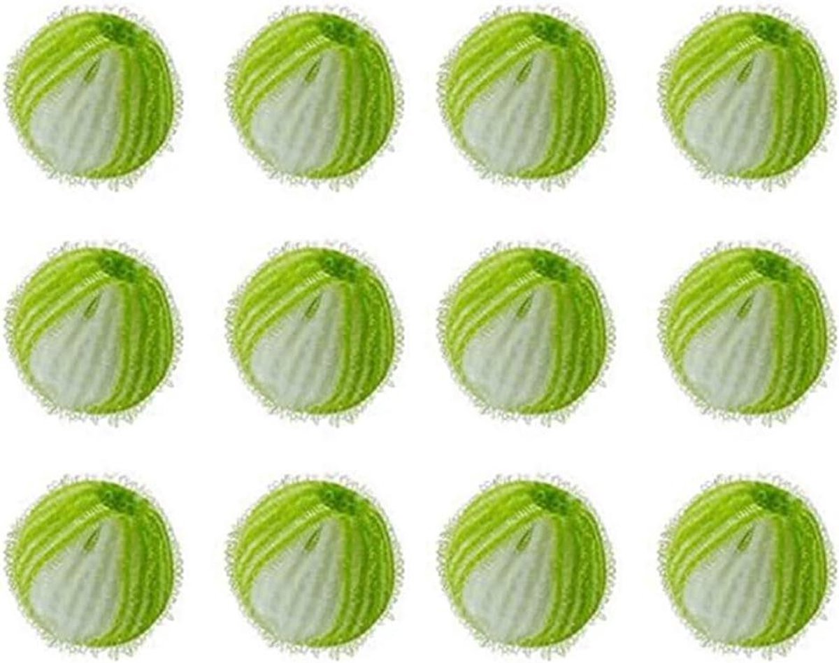 Wasballen - Pluisverwijderaars - Dierenharen Verwijderen - Herbruikbaar Ontwerp - 12 Stuks - Groen