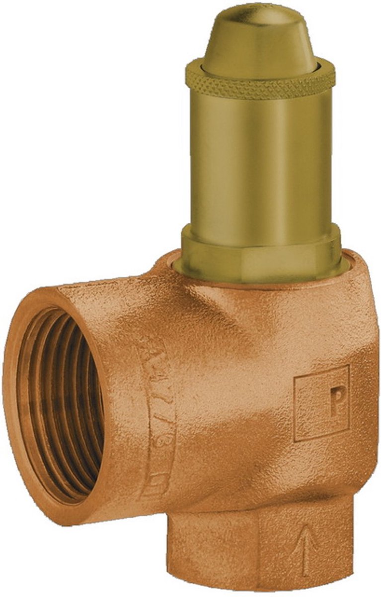 IMI Hydronic Engineering PNEUMATEX Veiligheidsventiel DSV 40-3,0 H, roodkoper, 5375030
