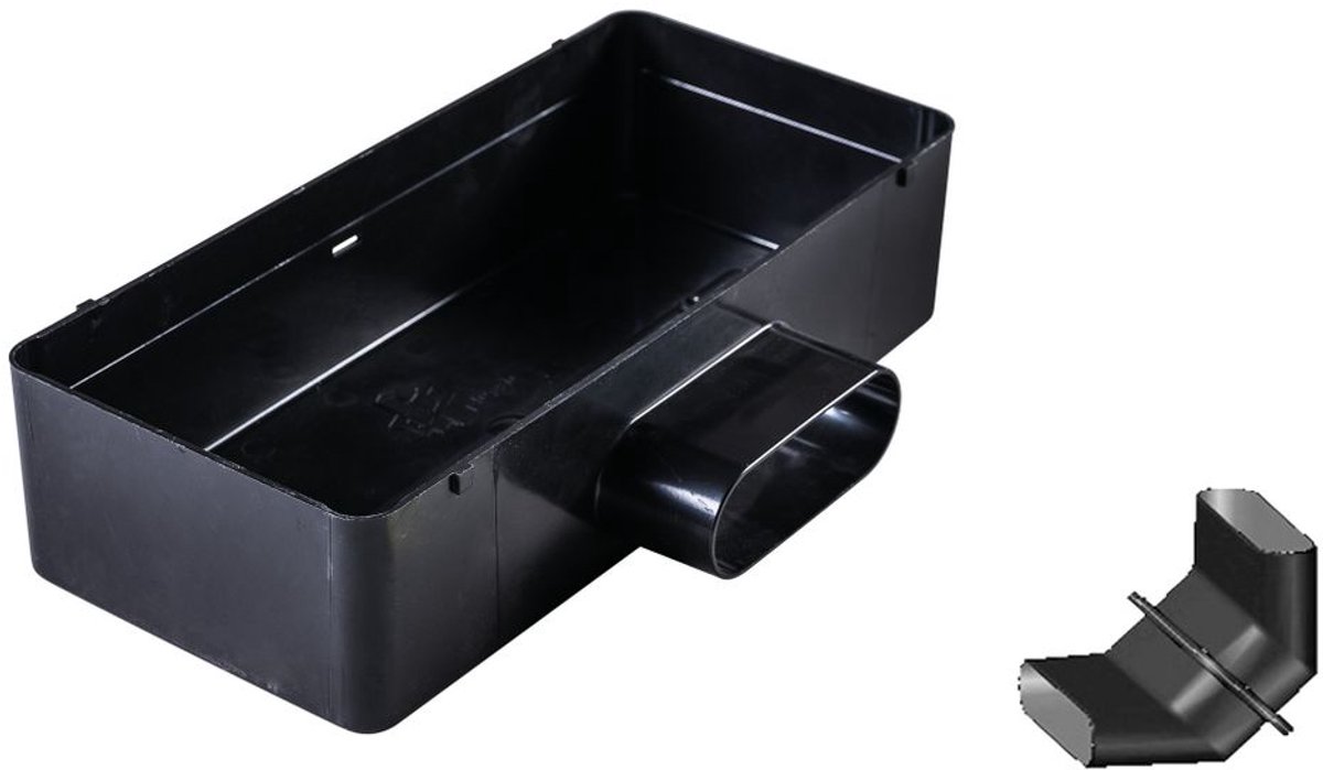 Pluggit Luchtuitlaatset voor PK200 voor wandinbouw, PL230W