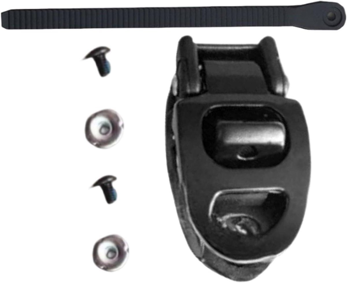 Schaatsgespen Set - Verstelbare Sluitingen - Schaatsen Reparatie - Flexibele Lengte - 22 cm Lengte - Zwart