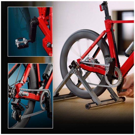 LEGO Icons Racefiets Voertuig Bouwpakket voor Volwassenen - 11380