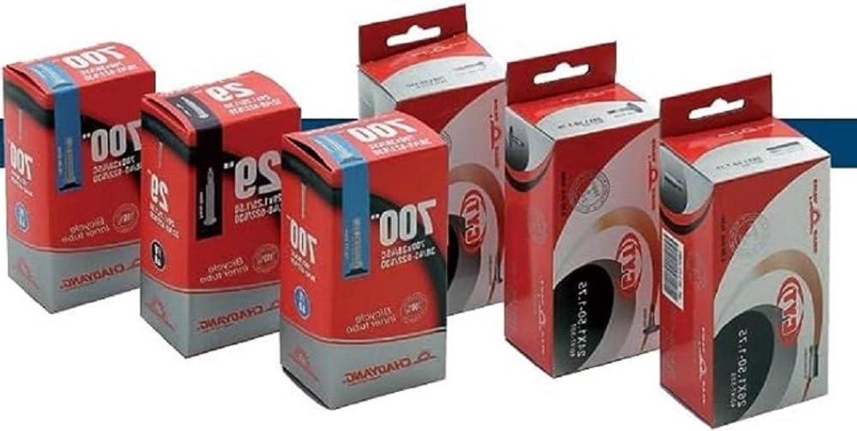 Binnenband - Fietsband - Fietsen - Presta ventiel - 700x33-37 - Zwart