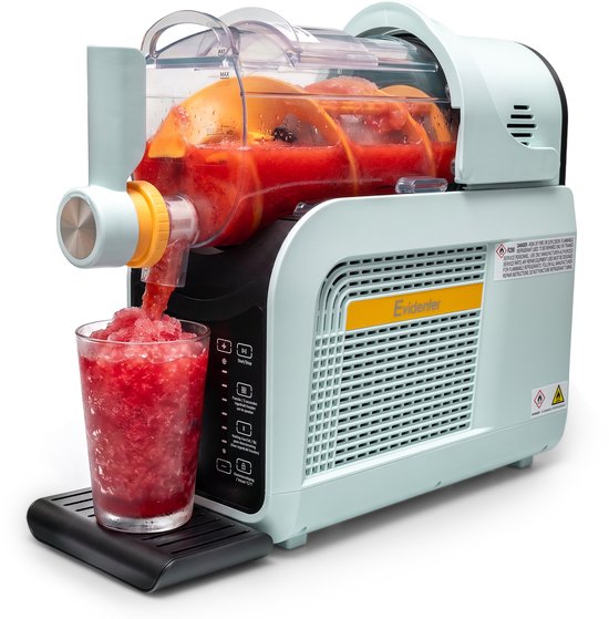 Evidenter Slushmachine - Softijsmachine - Slush Puppy Maker - IJsmachine - Zelfreiniging - 5 Voorinstellingen
