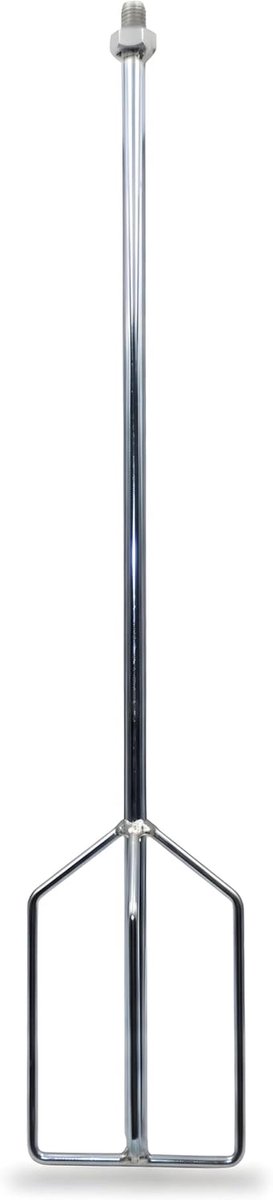 Mixer Opzetstuk - Roerstaaf - Bouwmaterialen Mengen - Luchtbelvrij Mengen - 115x615 mm - Zilver — afbeelding 4