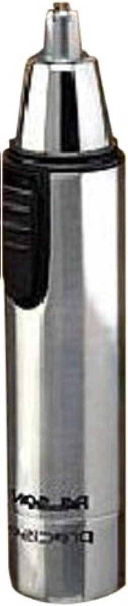 Baard Neus trimmer - Gezichtsverzorging - Persoonlijke verzorging - Twee opzetstukken - 19 cm - Zilver
