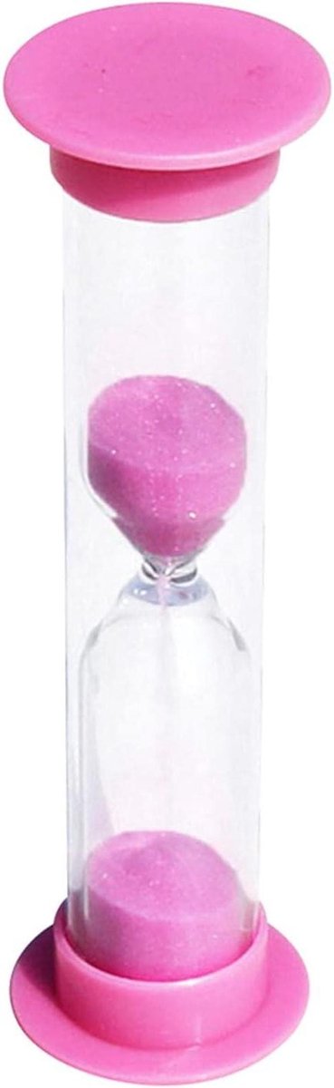 Zandloper Timer - Zandloper Kinderen - Spelletjes Tijd - Mini Formaat - 8.5 x 2.5 cm - Blauw