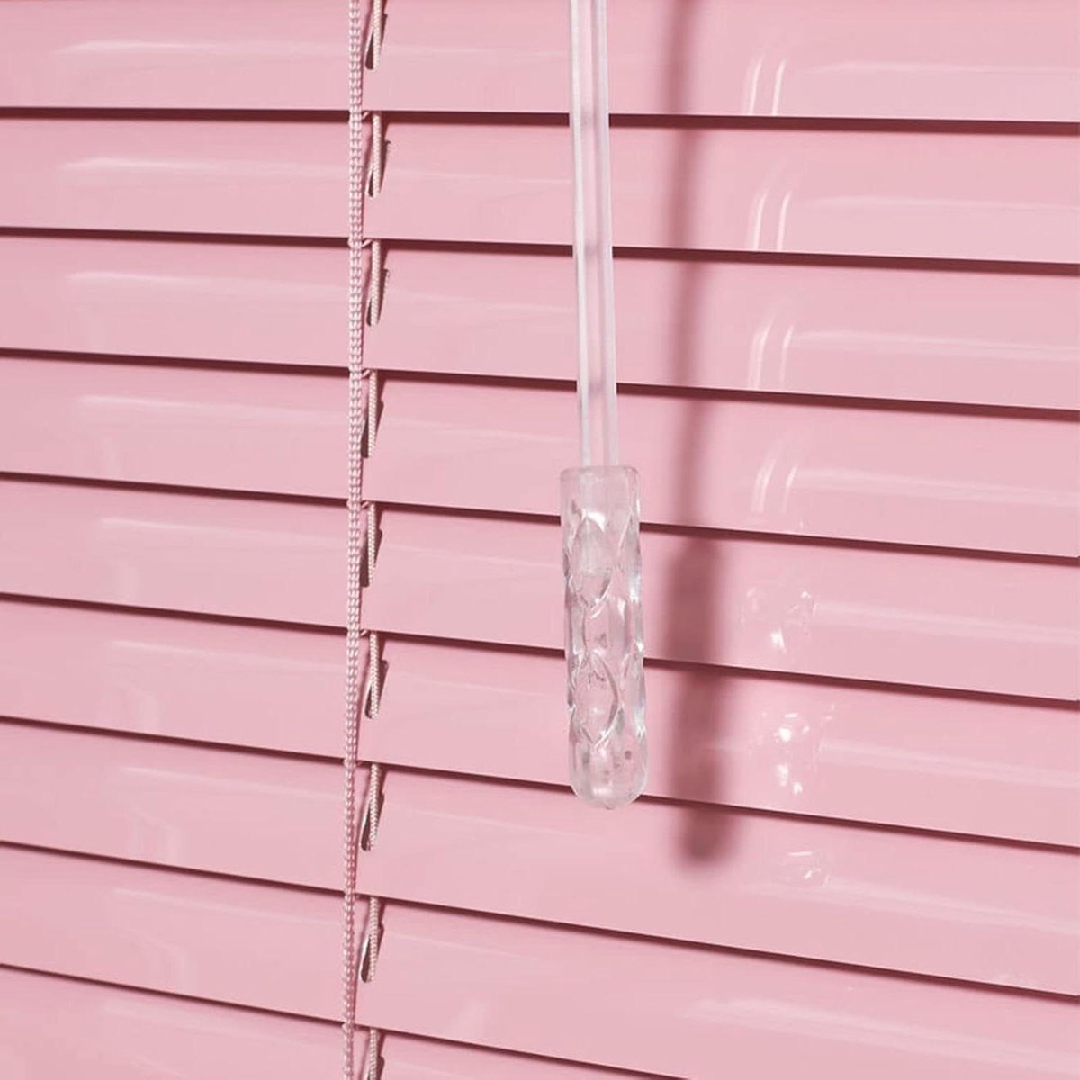 Aluminium Jaloezieën - Raambekleding Privacy - Kamer Verduisteren - Flexibele Lamellen - 140x220 cm - Roze