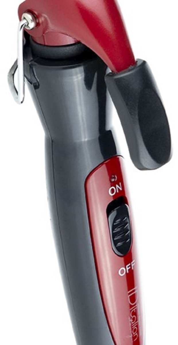 PostQuam IDEICURLPLUS25 haarstyler Krultang Warm Zwart, Rood 25 W 1,5 m