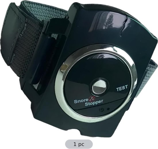 Anti-snurk apparaat - Slaapmonitor polsband - Verbeteren slaapkwaliteit - Intelligente detectie - 10 x 7.5 cm - Zwart — afbeelding 4