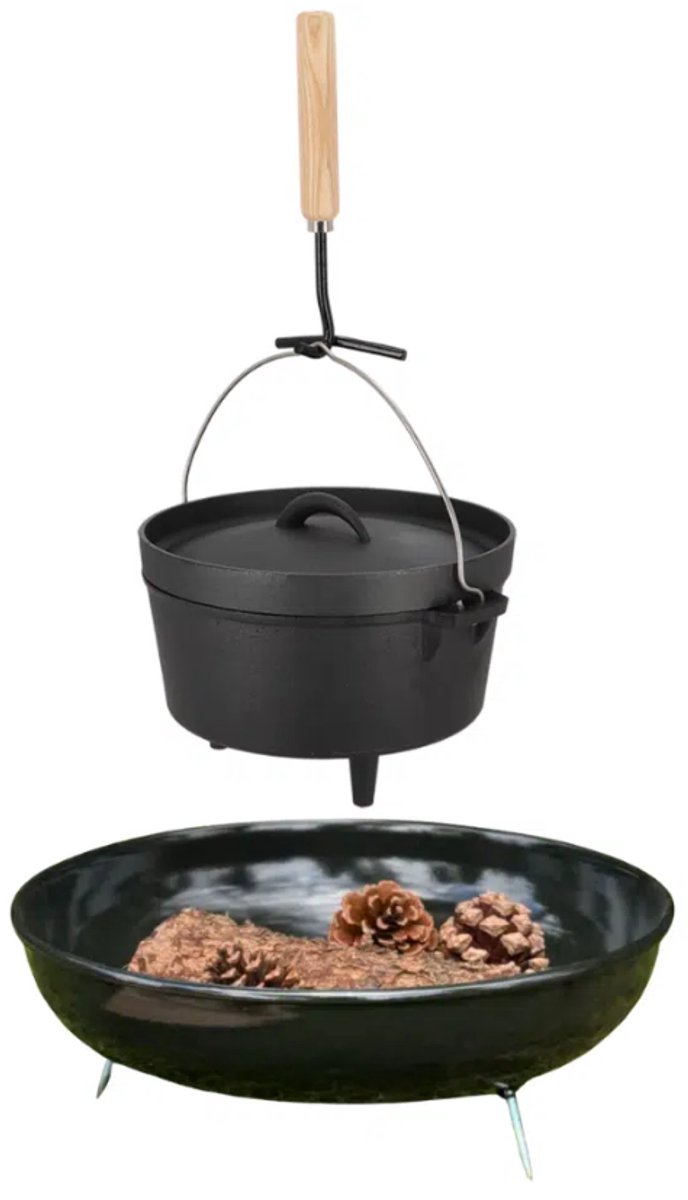 VUUR LAB. Lente buiten kookset