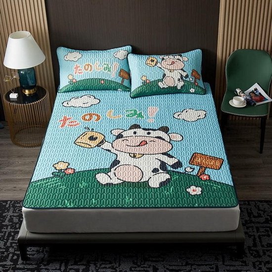 Zomer Mat - Koelmat Bed - Koel Slapen - Ademend Materiaal - 150x200cm - Stijl 4 — afbeelding 3