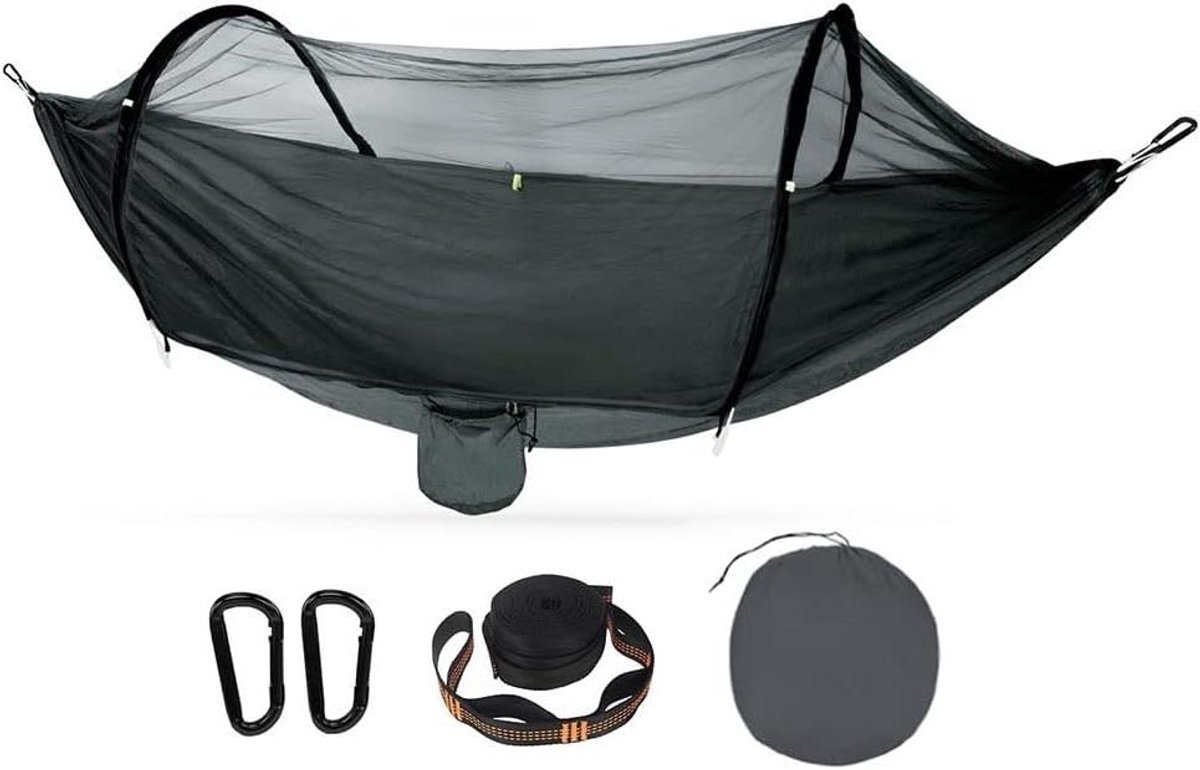 Camping Hangmat - Schommelbed - Ontspannen Buiten - Lichtgewicht Draagbaar - 2 Persoons - Stijl 2