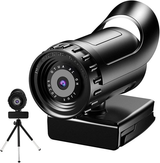 Webcam 4K 2K 1080P Full HD Web Camera Met Microfoon USB Web Cam for PC Computer live-uitzending Video Mini Camera 4K Kantoorwerk(2k)
