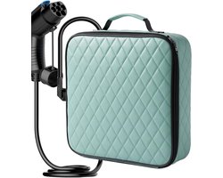 Opbergtas Auto Laadkabel - EV Laadkabel Tas - Reizen en Opslag - Waterdicht en Versterkt - 33x33x9 cm - Zwart