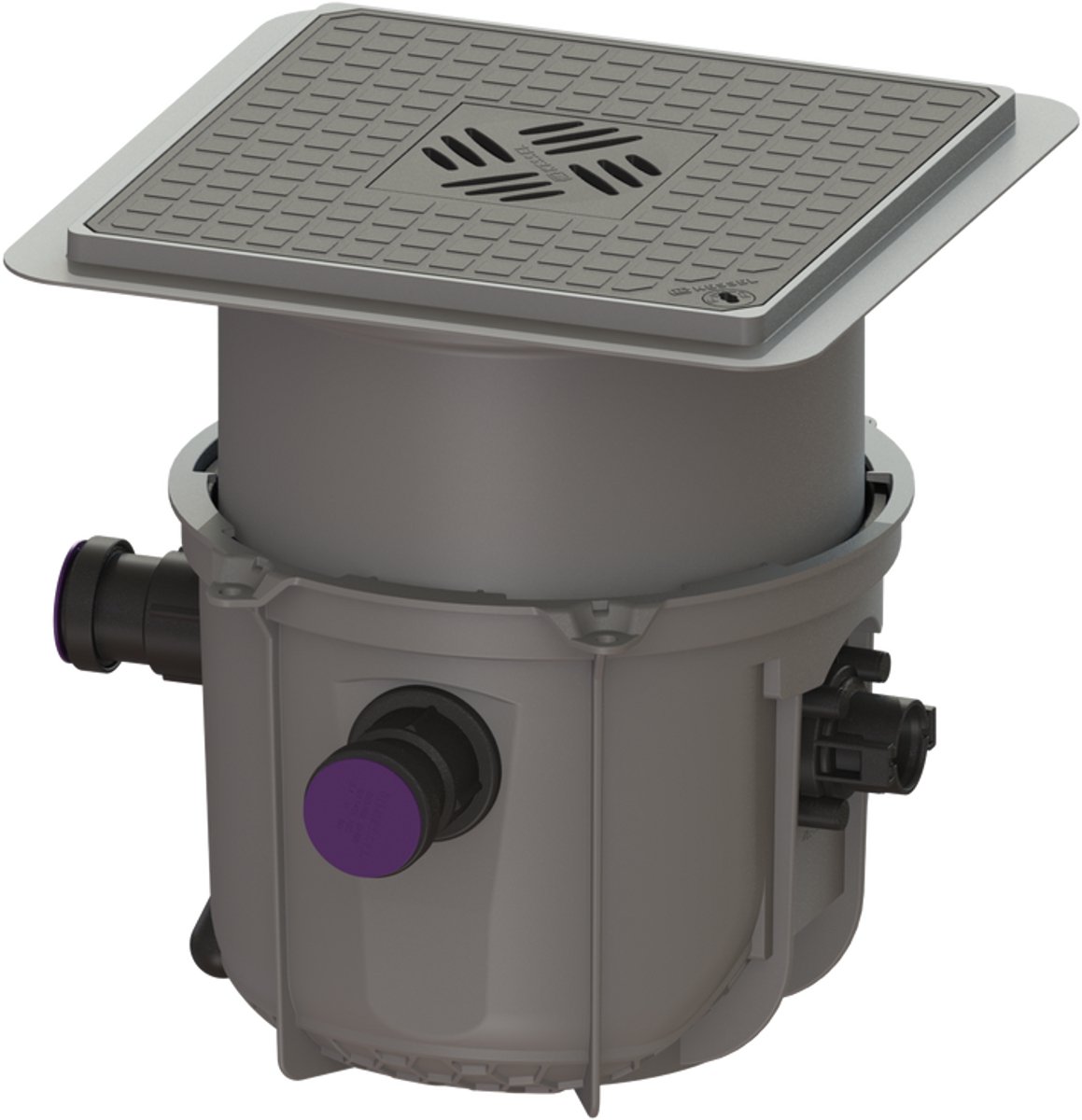 KESSEL-pompinstallatie Minilift L - Underfloor, KTP 300-S1, zwart, 280570S