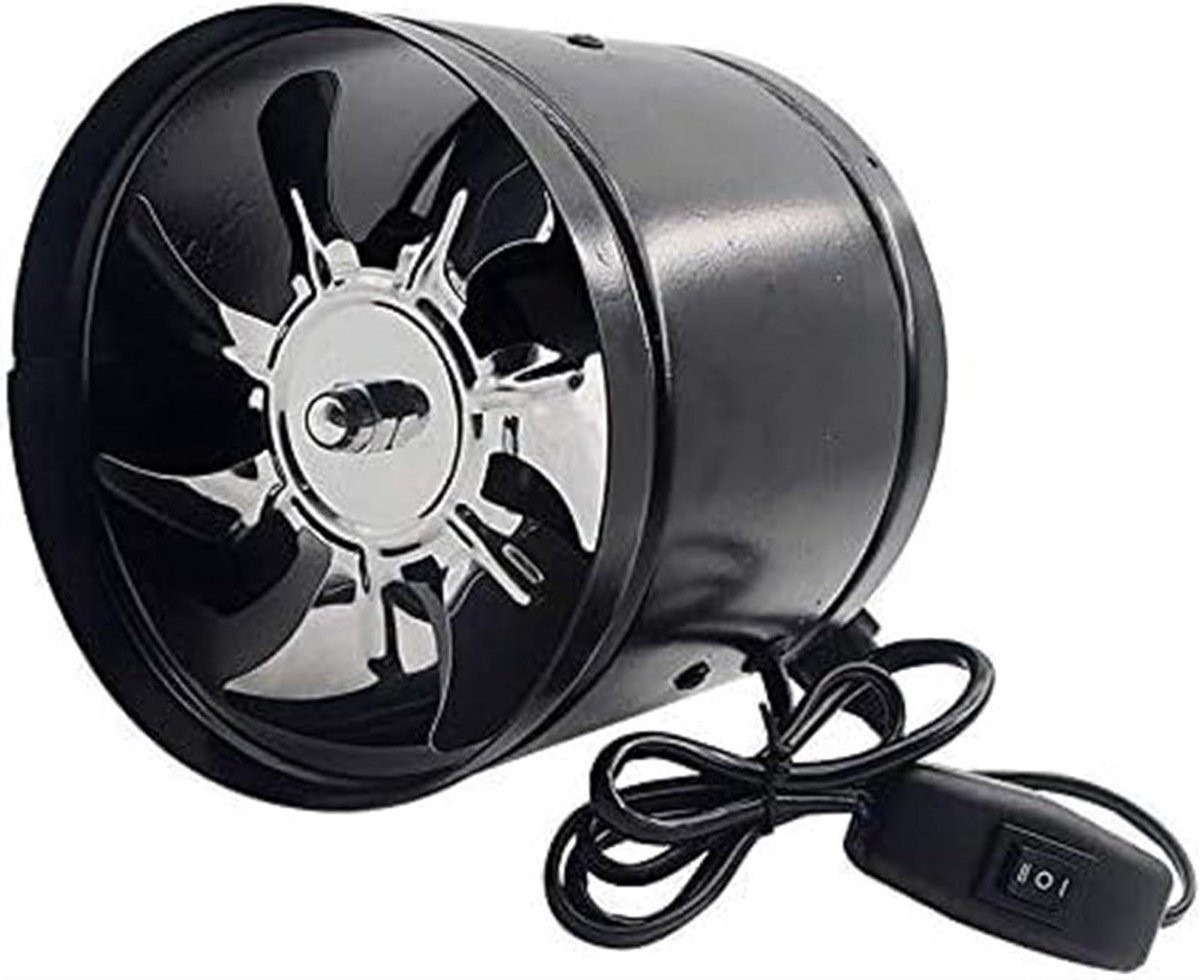 Afzuigventilator - Luchtventilator Ventilator - Keuken Ventilatie - Metaal - 1600 Gram - Z