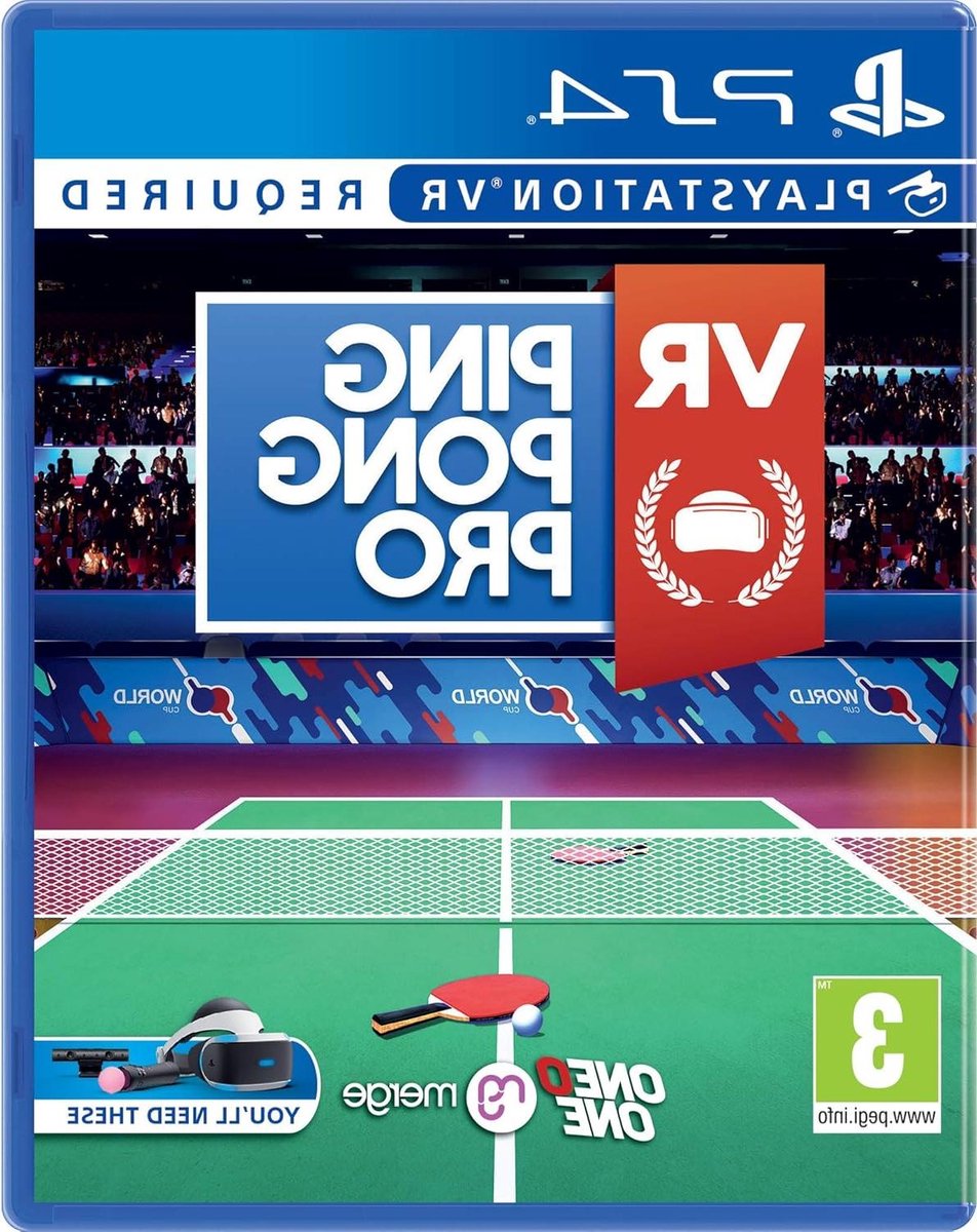 Tafeltennis Spel - Sport Simulatie - Virtuele Sport - Realistische Bewegingen - 13.5 x 1.5 x 17.2 cm - N.v.t.