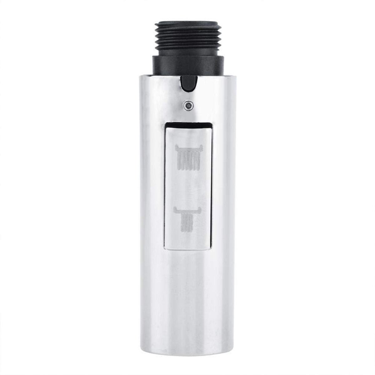 Dailygoods- Keukenkraan met uittrekbare uitloop - Keukenkraan - Sprayer - ABS kunststof - Verstelbaar - Eenvoudig te installeren - Zilver - Kraan