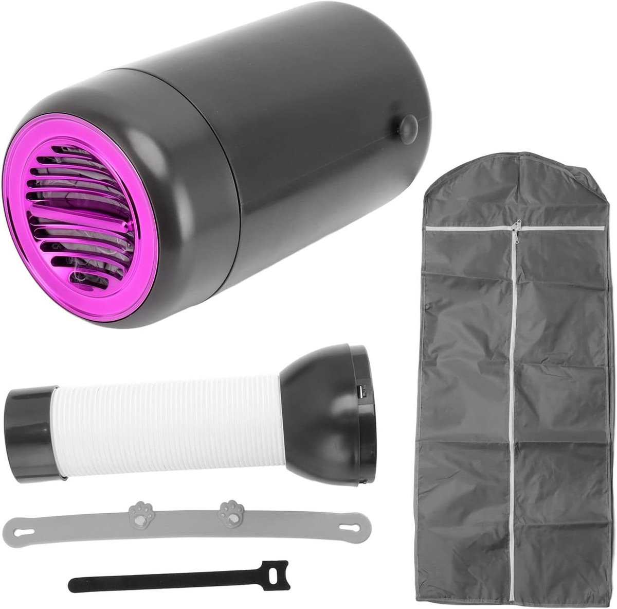 Mini Wasdroger Draagbare Droger Kleding Drogen Elektrostatisch Drogen 27 x 25 x 10 cm Wit