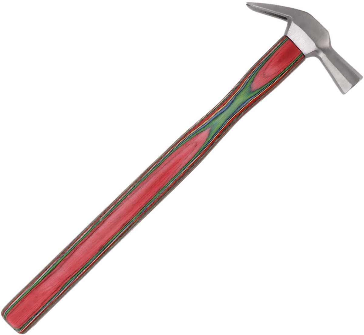 Dailygoods- Hoefijzer Hamer Staal - Klauw Hamer - Houten Handvat - Paard Schoen Tool - Magnetisch Ontwerp - 37,2cm Afmetingen - Farrier Hammer
