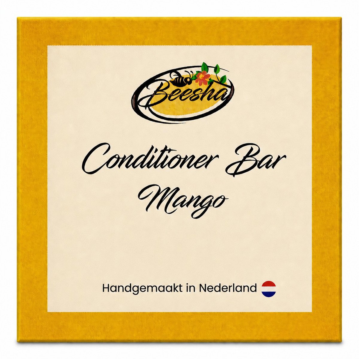 Bol.com Beesha - Conditioner Bar Mango - Vegan - Sulfaatvrij - Parabeenvrij - CG Proof aanbieding
