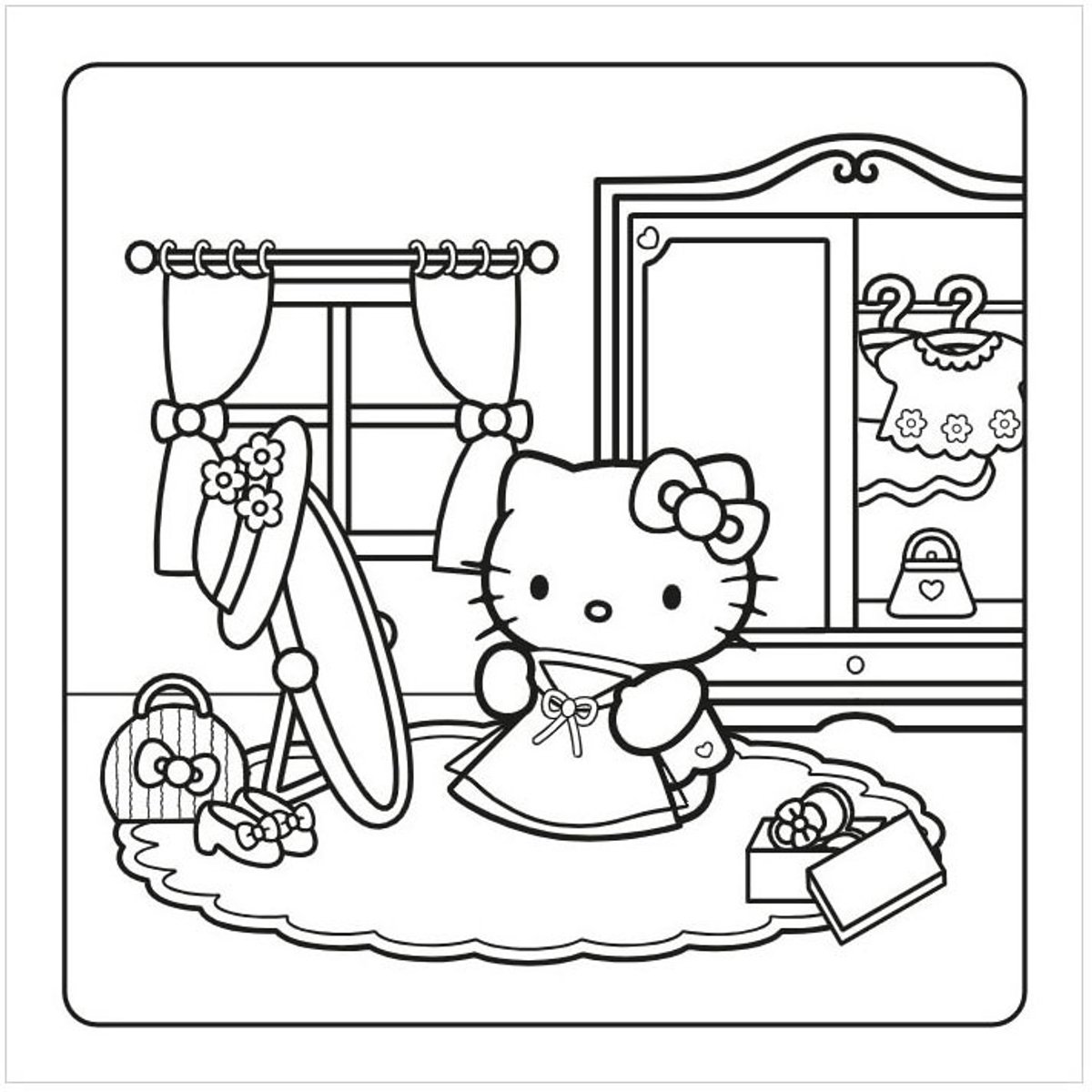Hello Kitty and Friends Cute & Cozy Color — cadeau in Boeken - foto 3