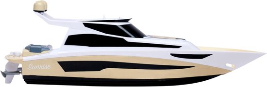 Carson 500108059 RC Yacht Hurikan 2.4G 100% RTR - Op afstand bestuurbare boot, RC boot, op afstand bestuurbaar speelgoed voor kinderen en volwassenen, inclusief afstandsbediening — afbeelding 5