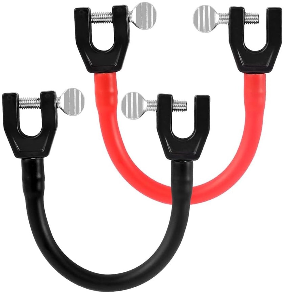 Dailygoods- Ski Tip Connectors 2 Stuks - Draagbare Snowboard Connector - Ski Training Hulpmiddel - Stabiliteit Behouden - Eenvoudig te Installeren - Geschikt voor Beginners