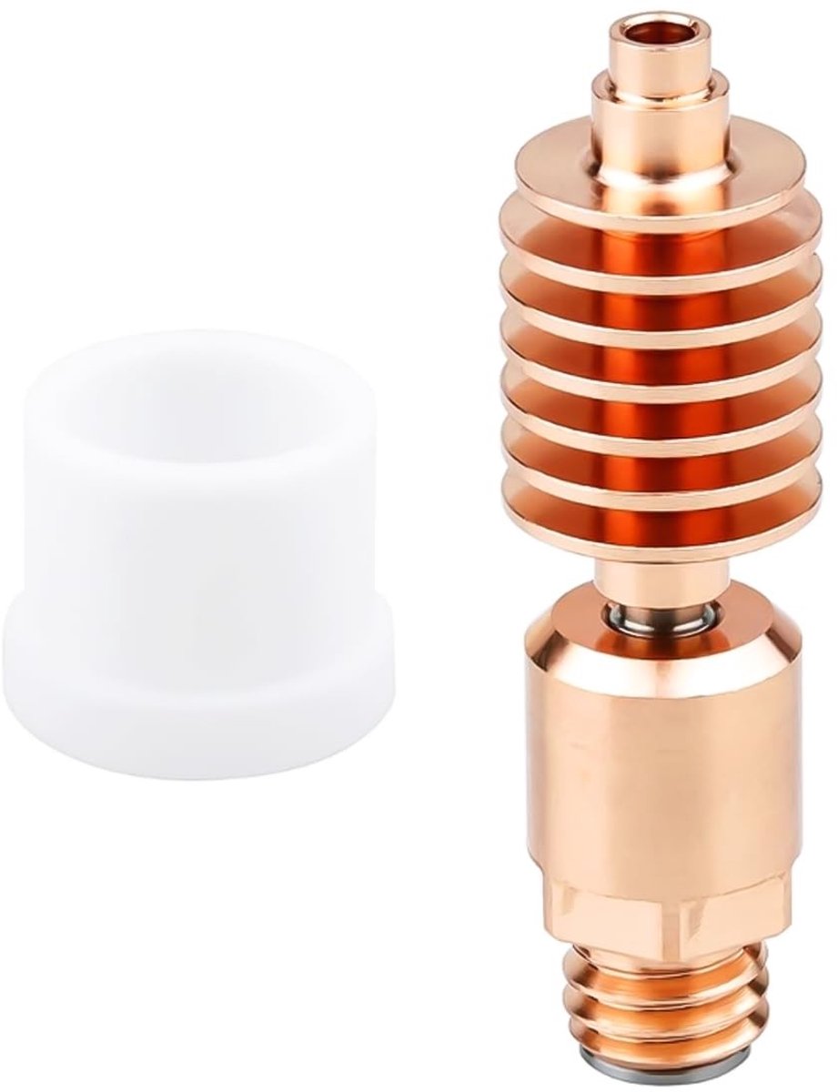 Dailygoods- Heatbreak Hoge Temperatuur - Bimetaal Buis - Keramische Kern - Compatibel met Phaetus Dragon Hotend V2 - Max. Extrusiestroom 45 mm3/s - 300 ℃ Temperatuur - 3D-printeronderdeel