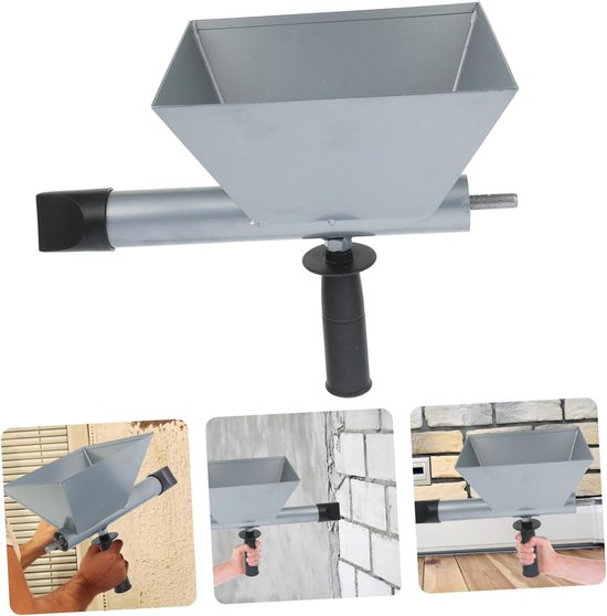 Voegmachine Elektrisch - Afdichtspuit Kitspuit - Efficiënt Vullen - Trechtervormig Ontwerp - 206x200mm Trechter - Gemengde Kleur — afbeelding 5