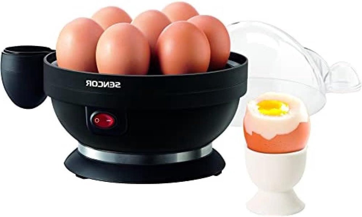 Eierkoker Ei Koker Perfecte Eieren Koken 3 Kookstanden Tot 7 Eieren Zwart