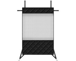 Auto Hond Barrière - Huisdier Scheidingswand - Veilige Reis - Universeel Elastisch - 45x70 cm - Zwart