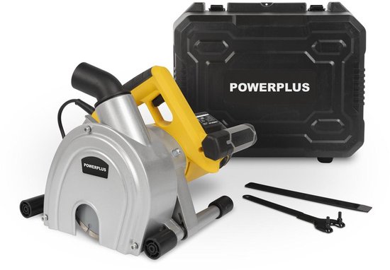 Powerplus POWX0650 Muurfrees - Sleuvenfrees, 1800W, 2x Ø150mm met Softstart