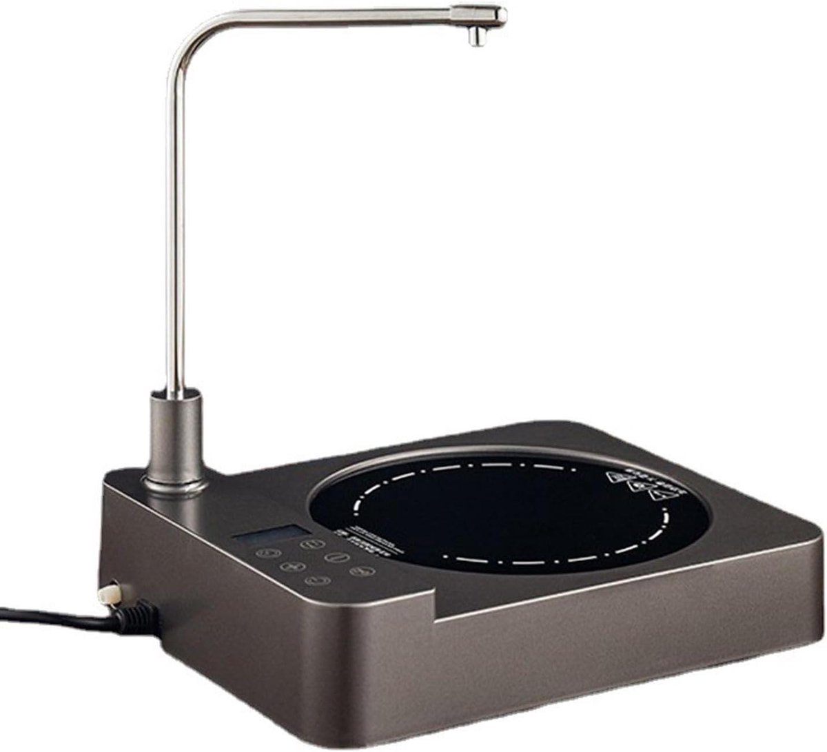 Elektrisch Fornuis Mini Kookplaat Thee Zetten Automatische Waterpomp 7 Vermogensniveaus Donkergrijs