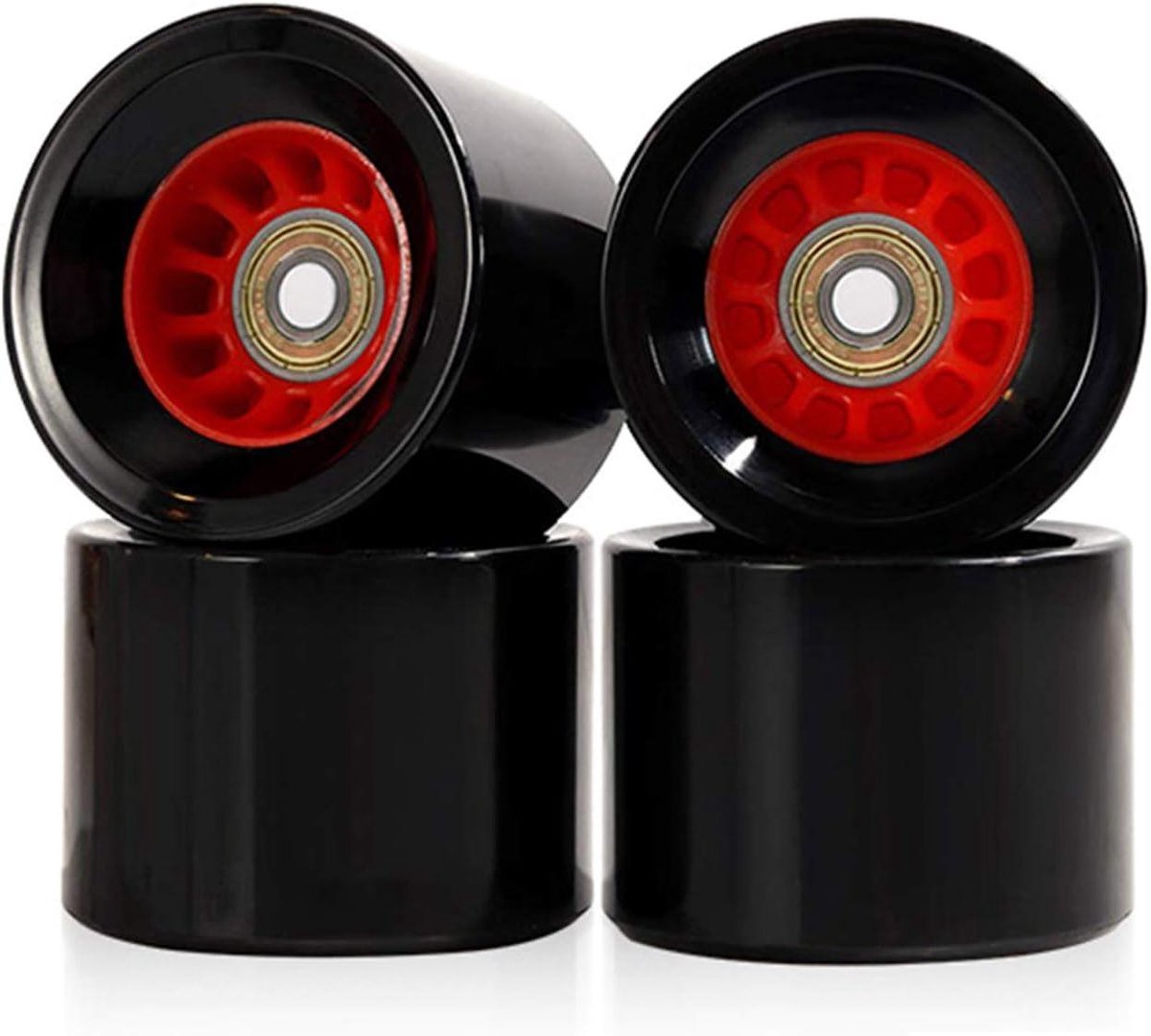 Skateboard Wielen PU Vervangingswielen Skateboarden Buiten Hoge Veerkracht 70x51mm 78A