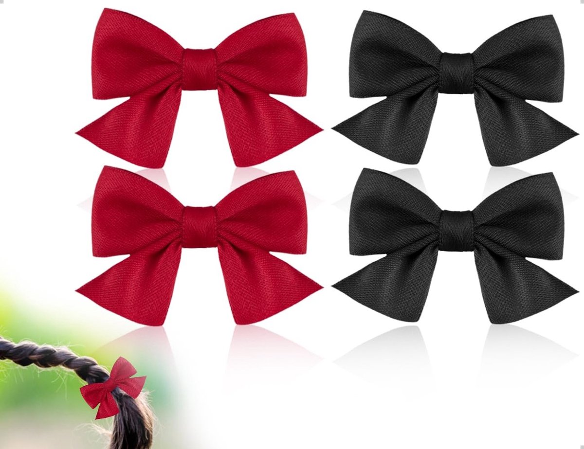Dailygoods- Strikhaarspelden Antislip - 2 Paar - Krokodillenhaarstrikken - Modieus - Voor Vrouwen - Schattig Ontwerp - Haarspelden