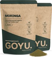 GOYU Moringa Poeder Biologisch Combideal 2x 60 gram - Oleifera – Weerstand - Moringa capsules - moringa olie - moringa poeder - Vegan - Zonder toevoegingen - Lab getest - 15 dagen voorraad per zakje -