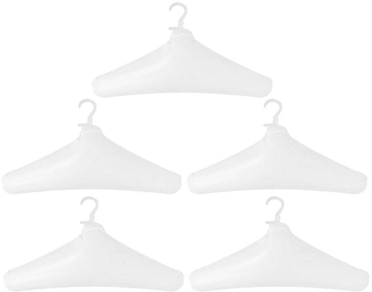 Dailygoods- Opvouwbare Reiskleerhanger - 5 Stuks - Ruimtebesparend - Multifunctioneel - Draagbaar - Verbeterde Duurzaamheid - Kledinghanger