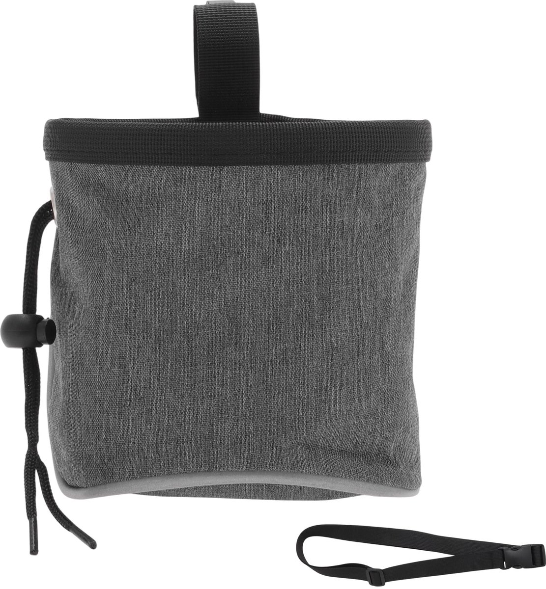 Dailygoods- Hondensnoepzak Waterdicht - Handvrije Wandeltas - Snack-Beloningstas - Verstelbare Tailleband - Vuilafstotend - Reflecterende Strepen - Hondentas
