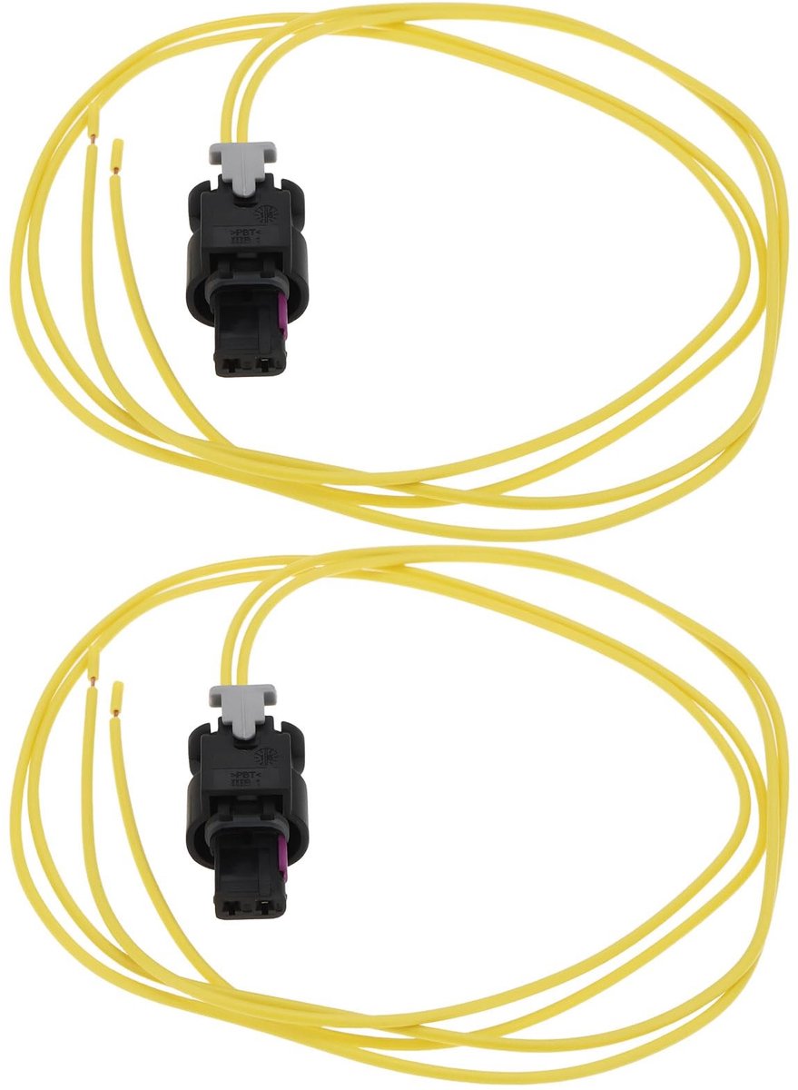 Dailygoods - Auto Side Marker Licht Pigtail Connector Set van 2