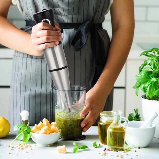 Dailygoods - Elektrische Staafmixer met 1200 W en Traploze Snelheden van Dailygoods — afbeelding 4